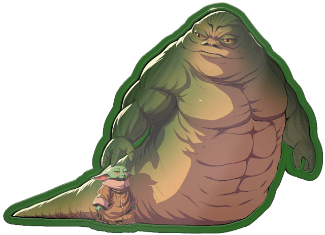 Rotta the Hutt & Grogu