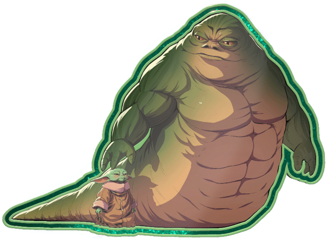 Rotta the Hutt & Grogu