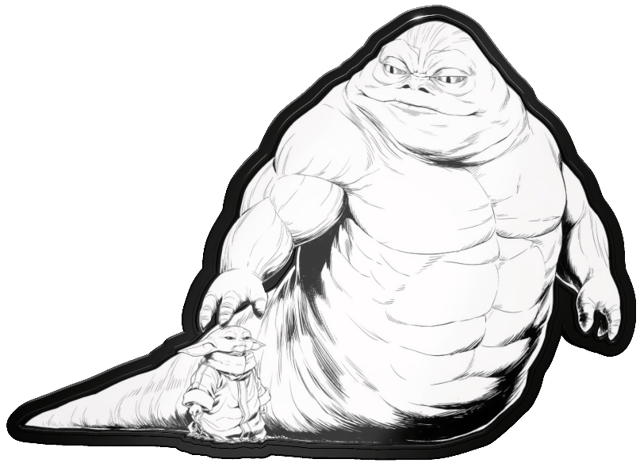 Rotta the Hutt & Grogu